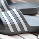  Dép Adidas Aqua Xám Hàng Chính Hãng F35538 