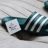  Dép Adidas Aqua Màu Rêu Hàng Chính Hãng F35537 
