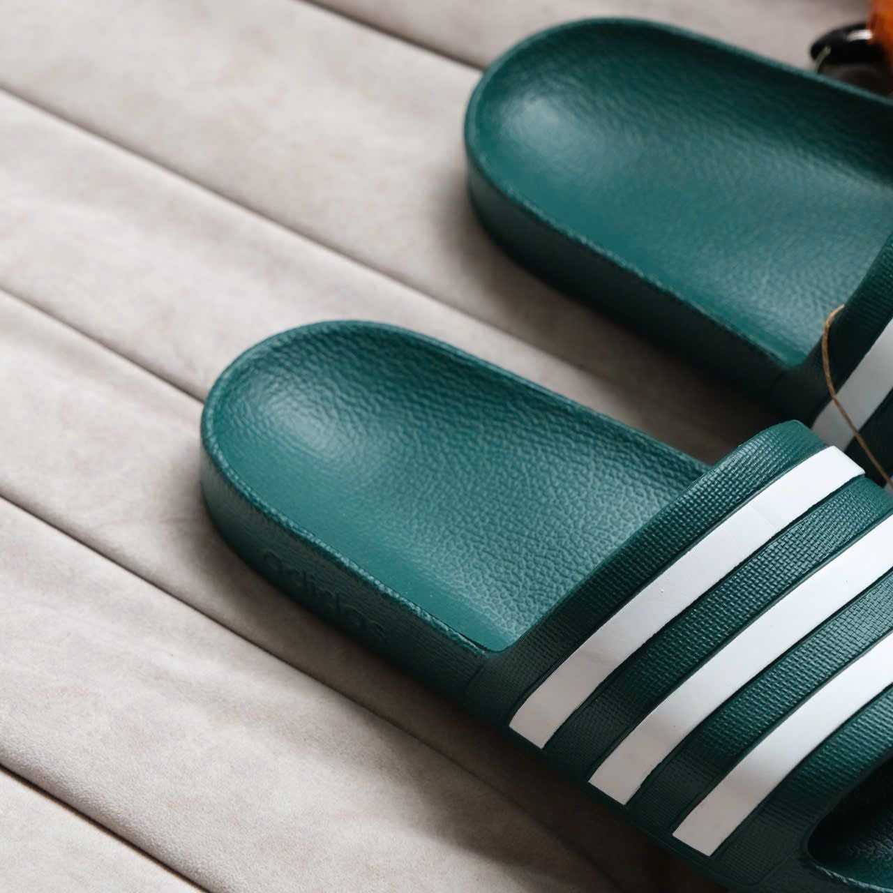  Dép Adidas Aqua Màu Rêu Hàng Chính Hãng F35537 