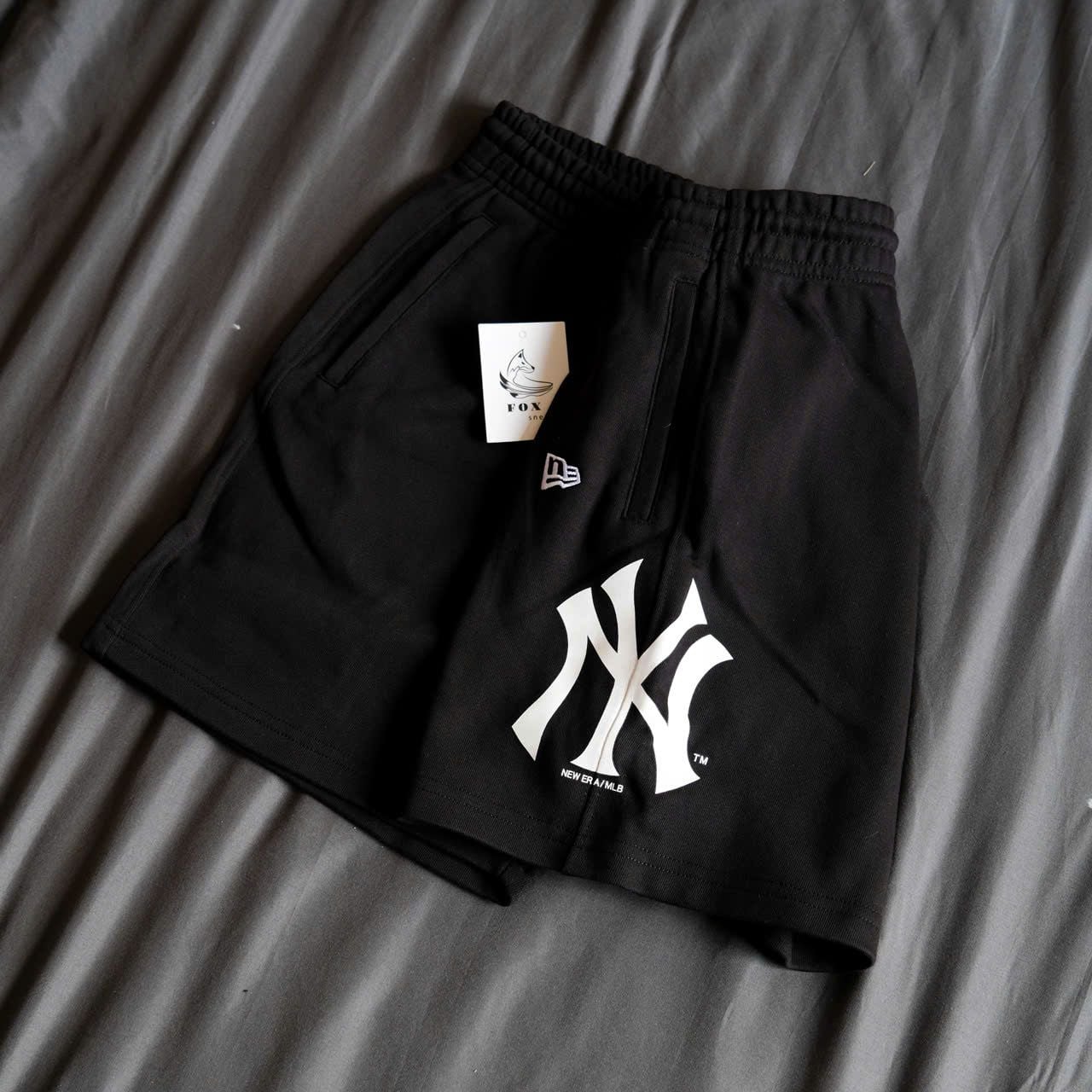  Quần Short New Era X MLB Logo Ny Sườn Đen I 13356008 Hàng Chính Hãng 