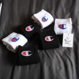  Vớ Champion Trắng Đen Hàng Chính Hãng SP019920 