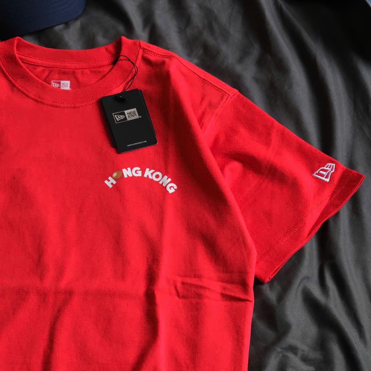 SALE - Áo Thun New Era HongKong Đỏ | 12715203 Hàng Chính Hãng 