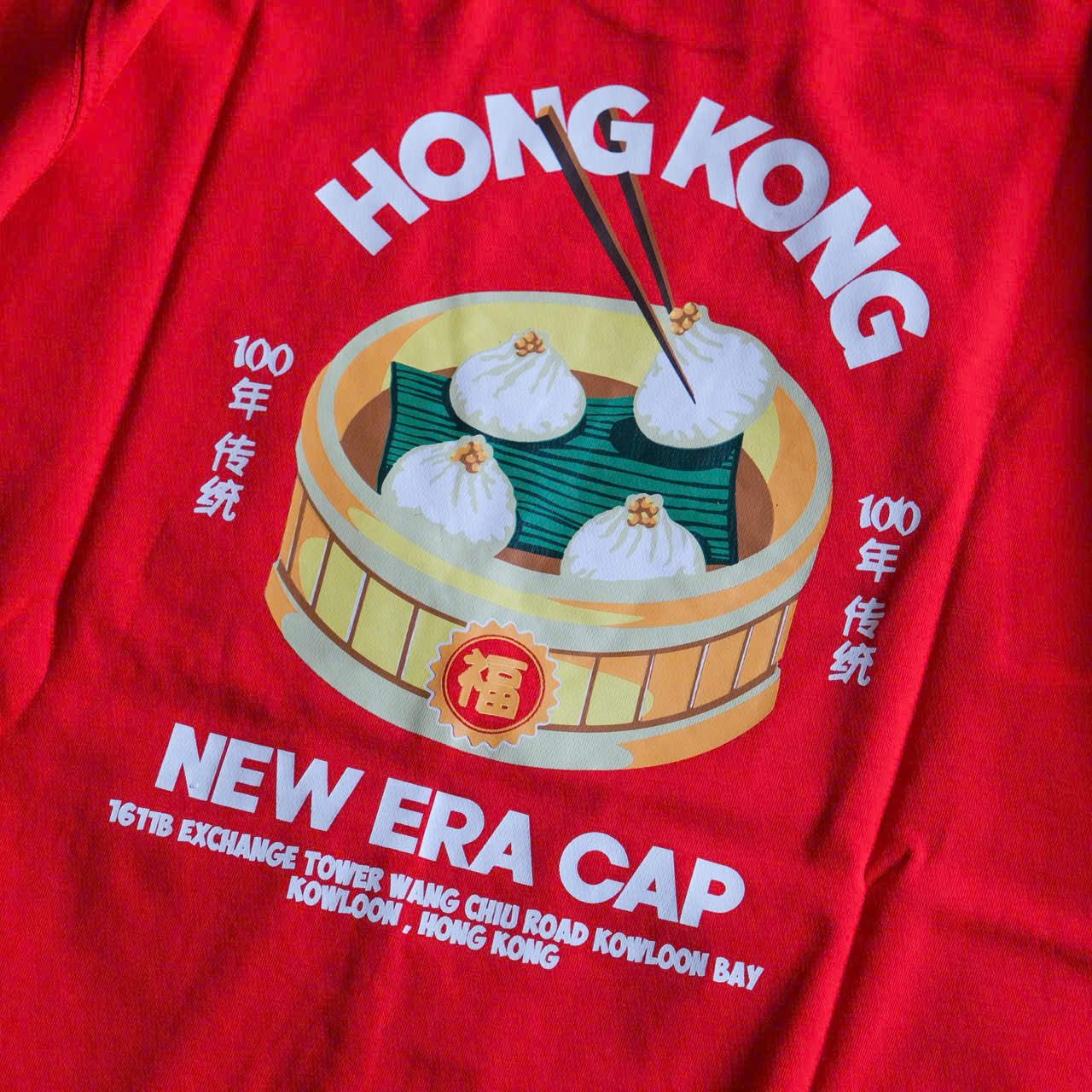  SALE - Áo Thun New Era HongKong Đỏ | 12715203 Hàng Chính Hãng 