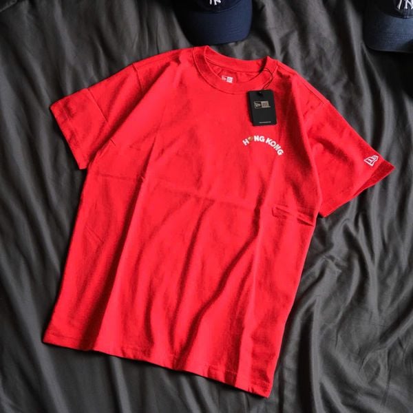  SALE - Áo Thun New Era HongKong Đỏ | 12715203 Hàng Chính Hãng 