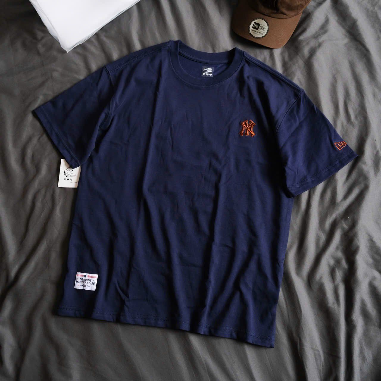  Áo Thun New Era Pack 3 Đen Kem Navy Hàng Chính Hãng: SP020439 | Fox Sneaker 