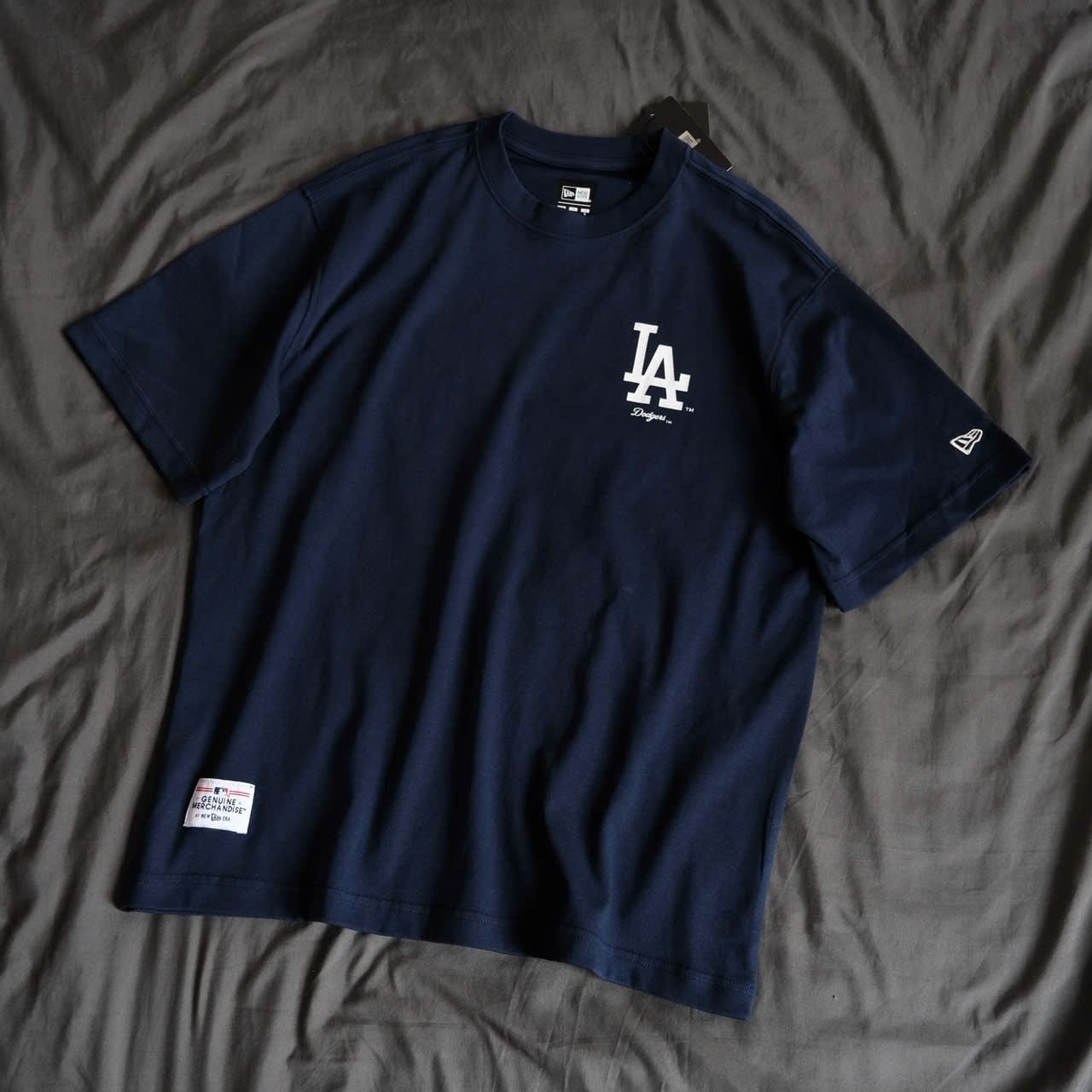  Áo Thun New Era La Letter Navy I 14179160 Hàng Chính Hãng 