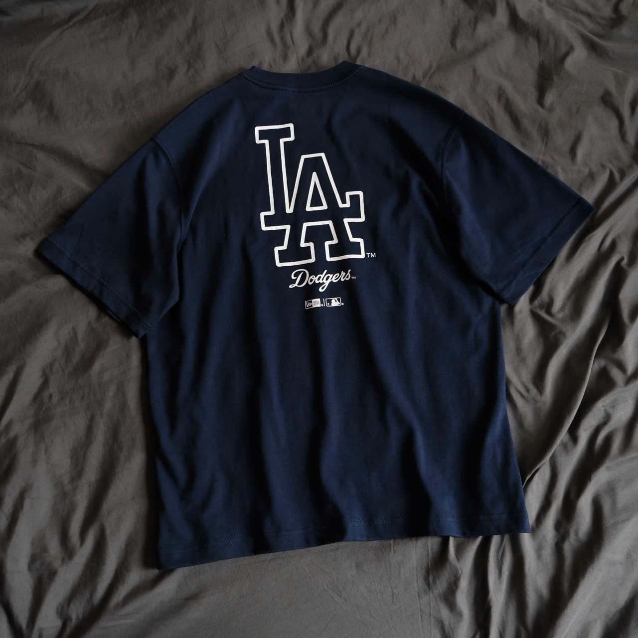  Áo Thun New Era La Letter Navy I 14179160 Hàng Chính Hãng 