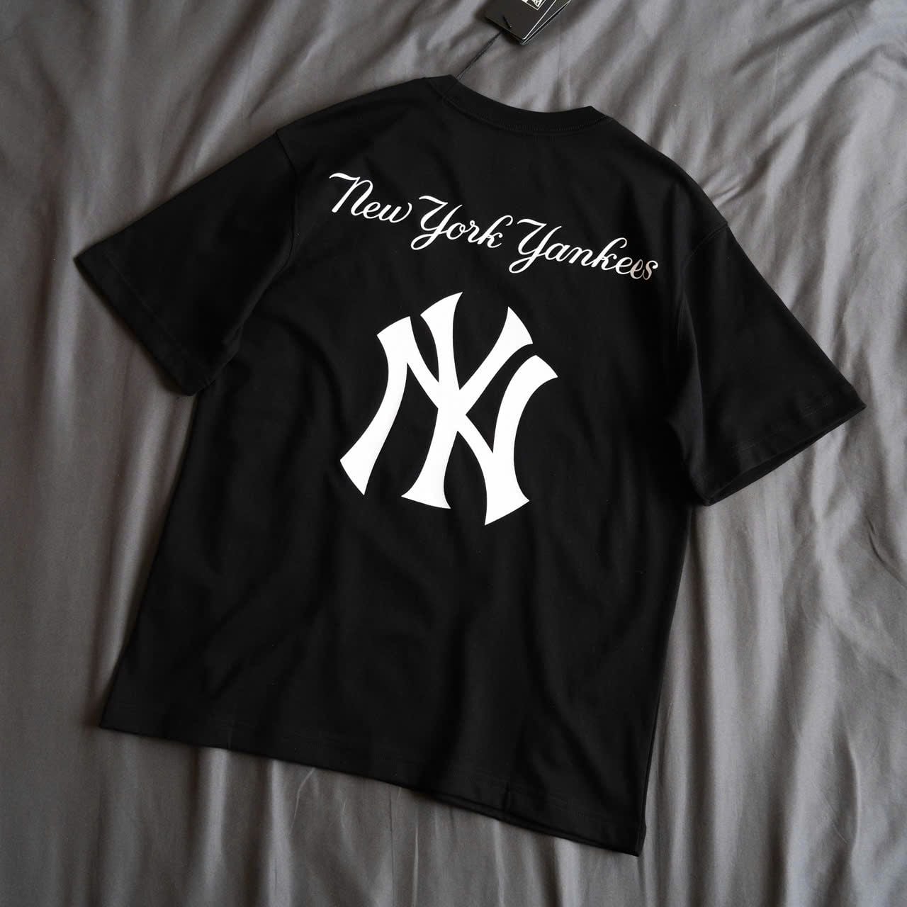  Áo Thun New Era Ny BaseBall Đen Hàng Chính Hãng 18219456 