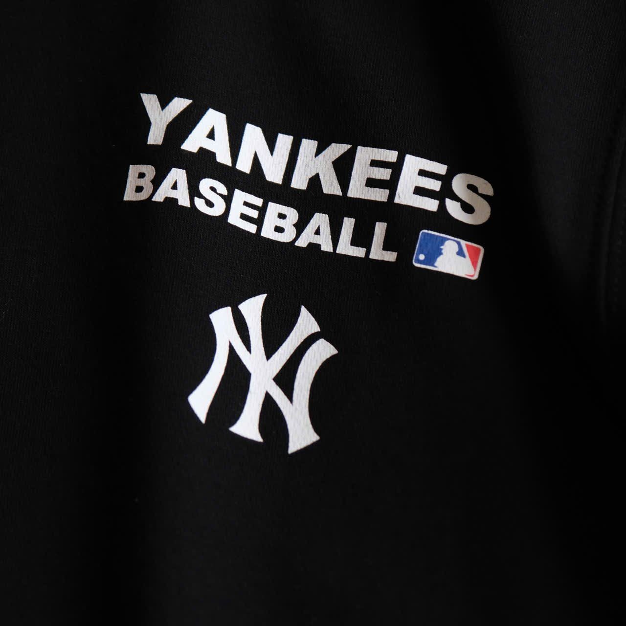  Áo Thun New Era Ny BaseBall Đen Hàng Chính Hãng 18219456 