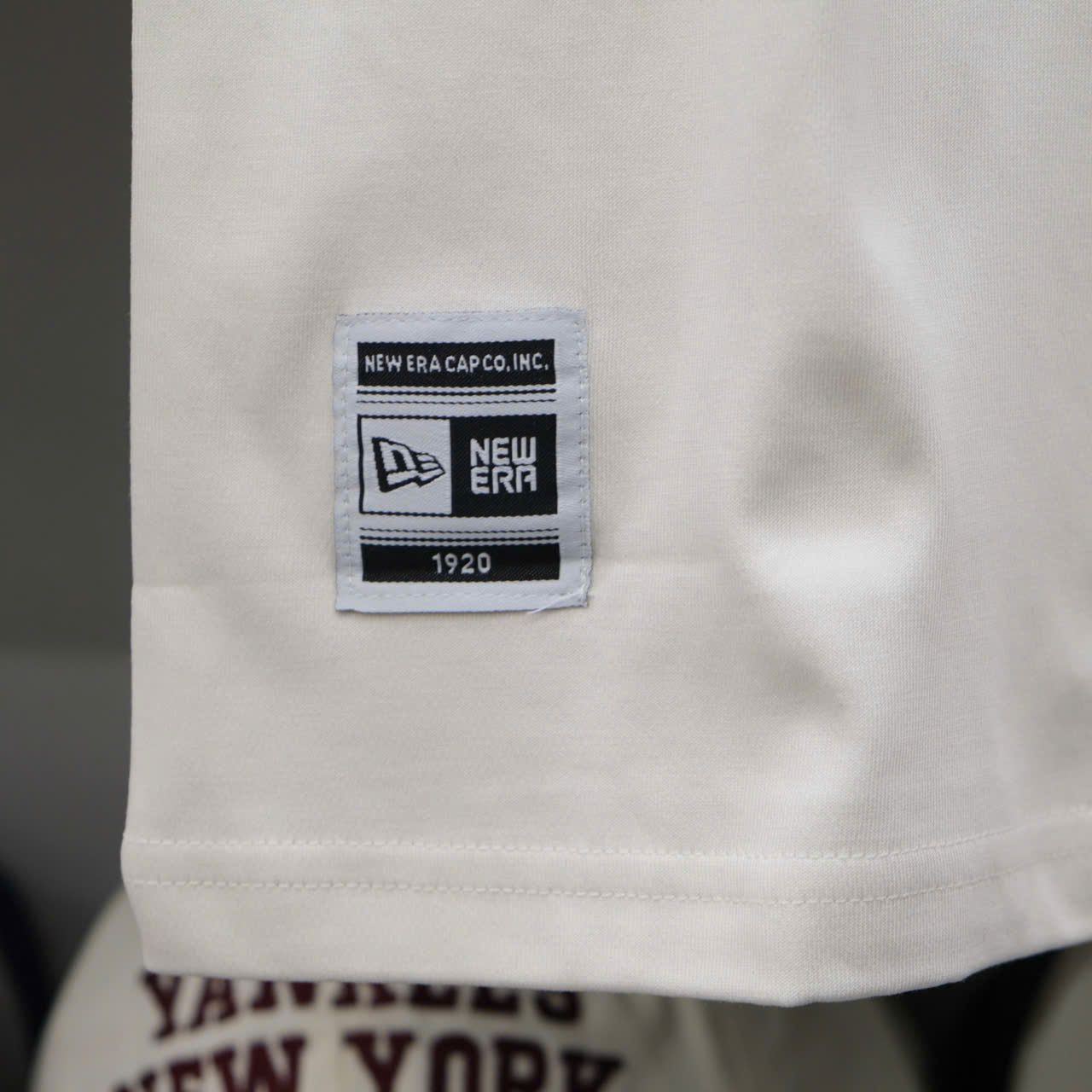  Áo Thun New Era Jersey Kem Cổ Đen Đỏ Hàng Chính Hãng 13882999 