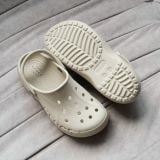  Dép Sục Crocs Platform Baya Classic Clog Unisex Nữ Màu Bone Kem Đế Cao 5cm Cho Nữ - Fox Sneaker 