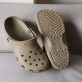  Dép Sục Crocs Classic Nâu Clog Unisex Nam Nữ  - Fox Sneaker 