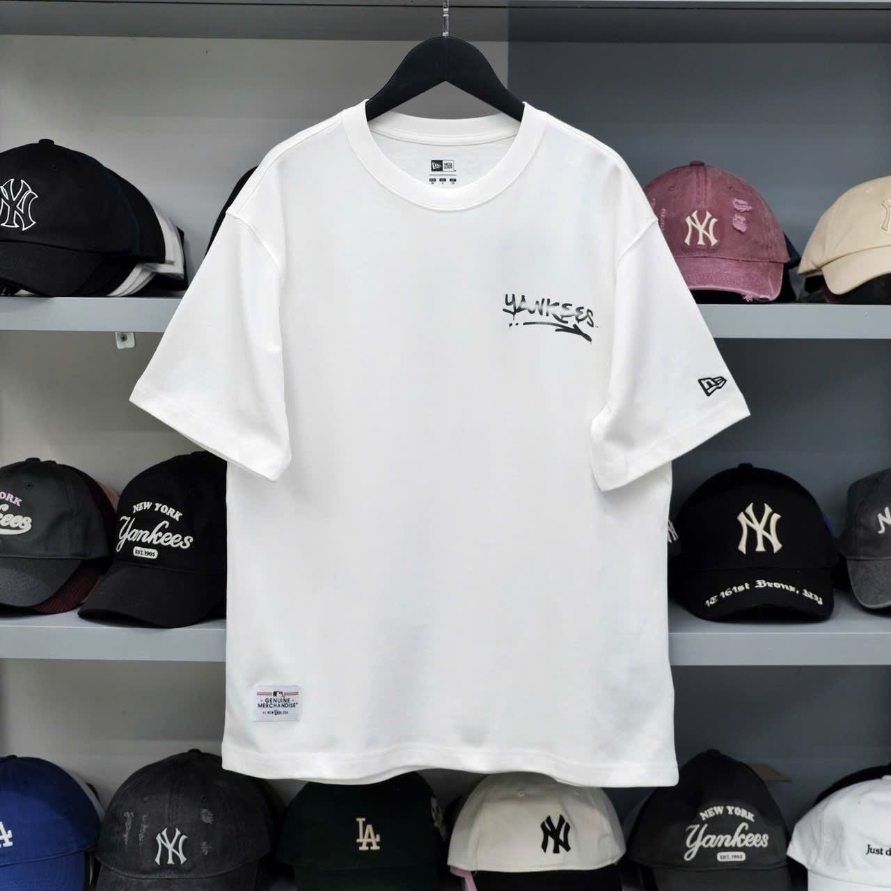  Áo Thun New Era Yankees Basic Trắng Hàng Chính Hãng - CODE: 17343913 