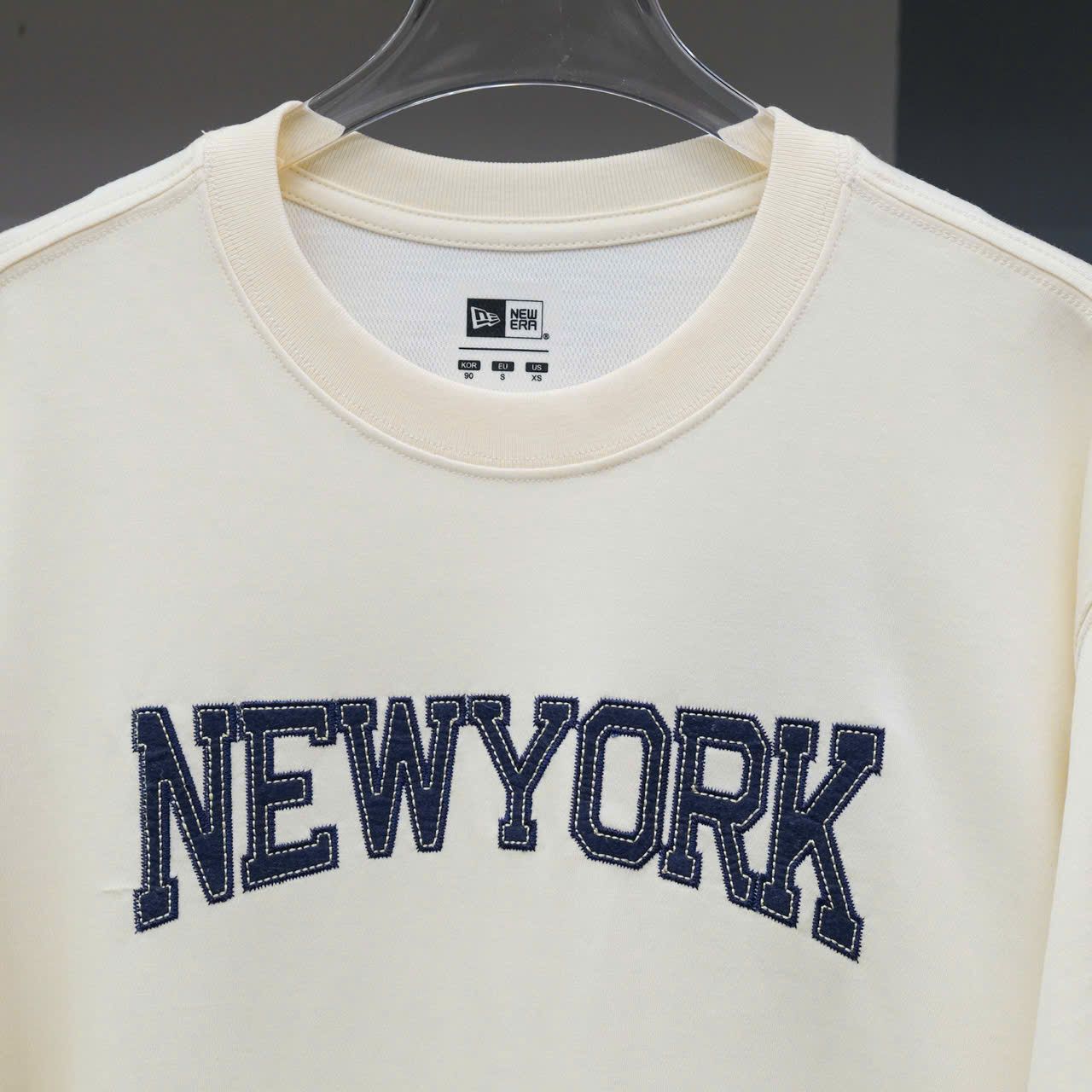  Áo Thun New Era New York Kem Thêu Đắp 1382369 Hàng Chính Hãng | Fox Sneaker 