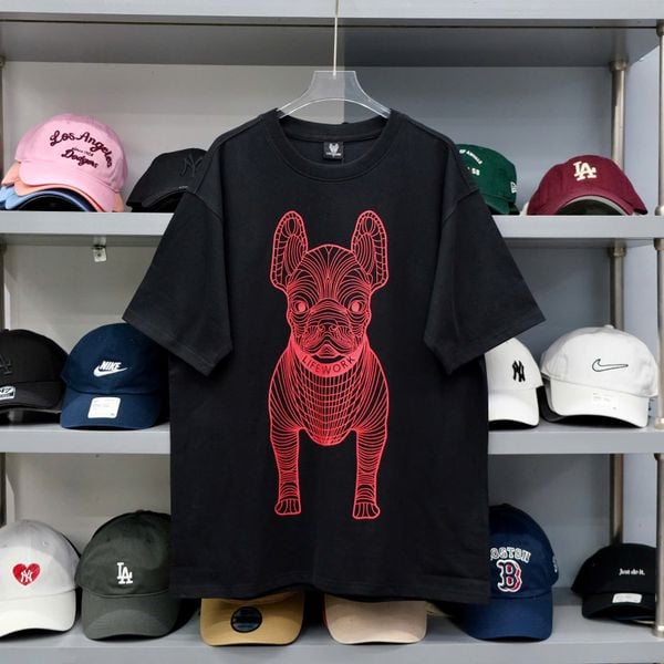  Áo Life Work Đen Logo Đỏ Hàng Chính Hãng SP1812056 