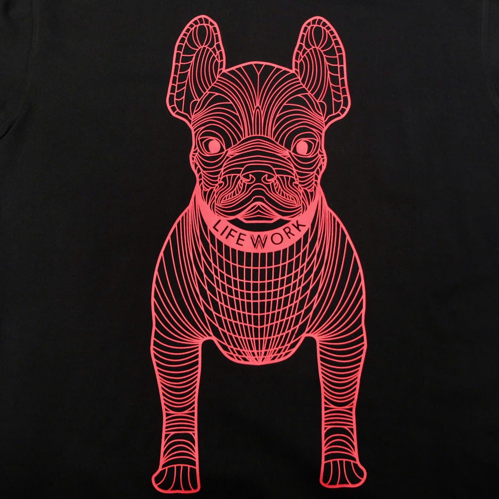  Áo Life Work Đen Logo Đỏ Hàng Chính Hãng SP1812056 