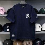  Áo Thun New Era Flower Navy Logo In Phồng 100% Cotton Mã 13765214 