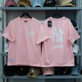  Áo Thun New Era Flower Hồng Logo In Phồng 100% Cotton Hàng Chính Hãng 13765215 