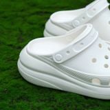  Dép Crocs Crush 7cm - Trắng Hàng Chính Hãng 