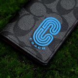  Ví & Holder Card Coach Đen C Chữ Xanh Hàng Chính Hãng 