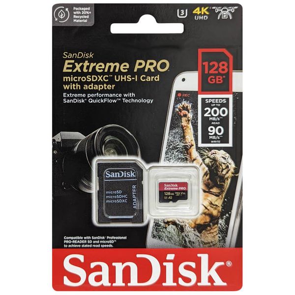 Thẻ nhớ SanDisk Extreme PRO microSDXC 128GB 200MB/s