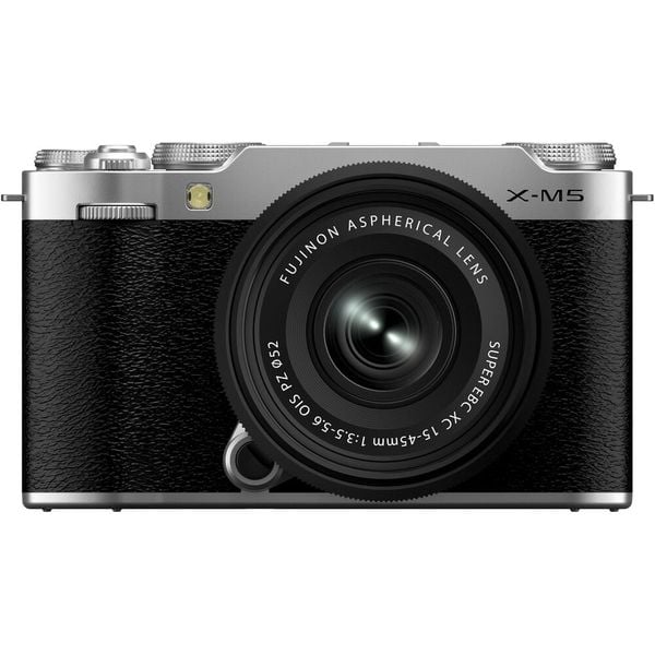 Máy ảnh FUJIFILM X-M5 + XC 15-45 mới 100% (Silver)