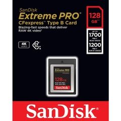 Thẻ nhớ CFexpress 2.0 SanDisk Extreme Pro 128GB Type B