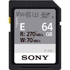 Thẻ SONY E SDXC UHS-II SF-E64GB 270MB/s