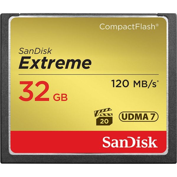 Thẻ nhớ SanDisk Extreme Compact Flash 32GB 120MB/s