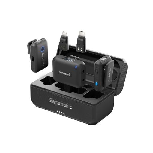 Microphone Saramonic Ultra ( 2TX + 1RX ) Đen