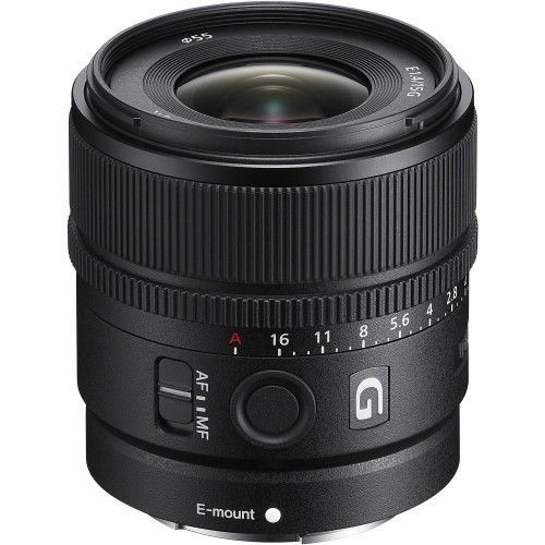 Ống kính Sony E 15mm f/1.4 G