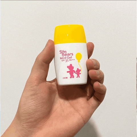GEL CHỐNG NẮNG LÀNH TÍNH CHO TRẺ EM OMI SUN BEARS SPF35 PA+++