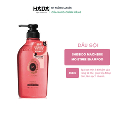 Dầu gội Shiseido Macherie Moisture Shampoo 450ml