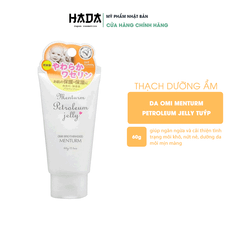 THẠCH DƯỠNG ẨM DA OMI MENTURM PETROLEUM JELLY TUÝP 60G
