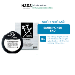 Thuốc nhỏ mắt Sante FX Neo 12ml của Nhật màu đen