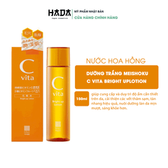 Nước Hoa Hồng Dưỡng Trắng Meishoku C Vita Bright Up Lotion