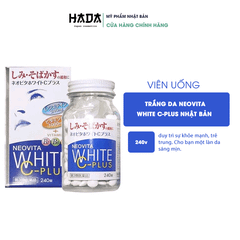 Viên Uống Trắng Da Neovita White C-Plus Nhật Bản 240 Viên