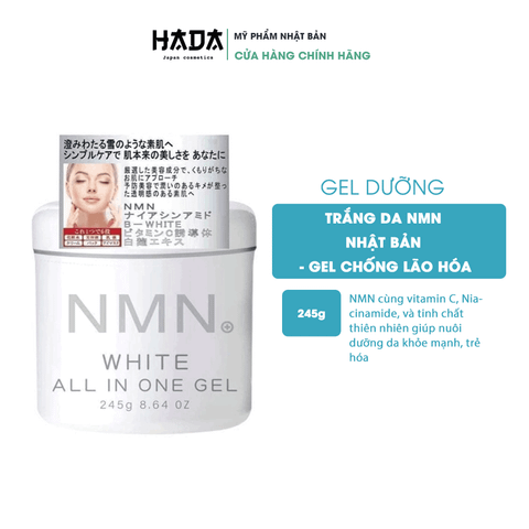 Gel Dưỡng Trắng Da NMN Nhật Bản 245G - Gel Chống Lão Hóa