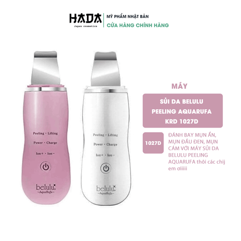 Máy sủi da Belulu Peeling Aquarufa KRD - 1027D Nhật Bản