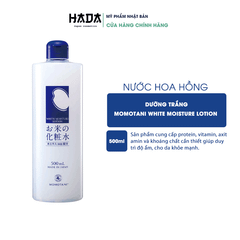 Nước Hoa Hồng Dưỡng Trắng MOMOTANI White moisture lotion 500ml