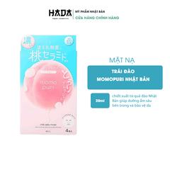 Mặt Nạ Trái Đào Momopuri Nhật Bản 20ml