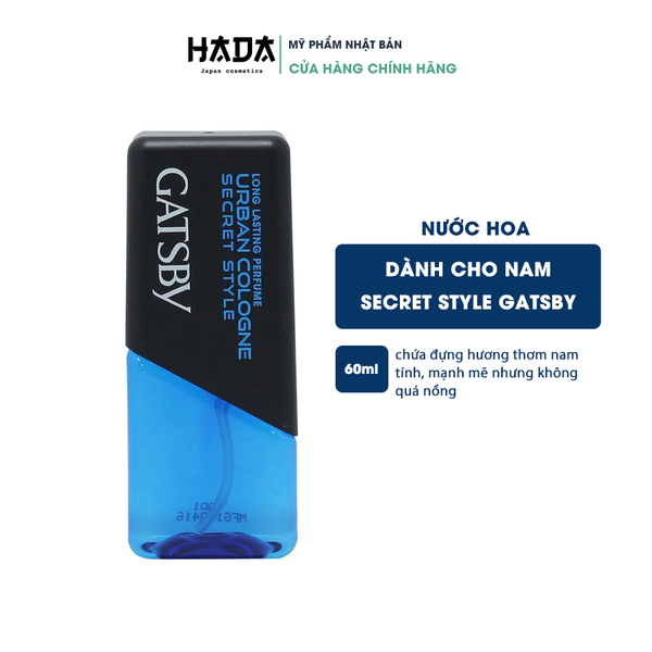 Nước Hoa Nam Secret Style Gatsby 60Ml