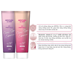 TINH CHẤT CHỐNG NẮNG NÂNG TONE TRẮNG HỒNG TỰ NHIÊN MENTURM 80G