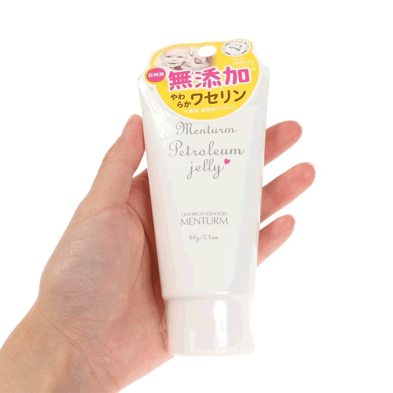 THẠCH DƯỠNG ẨM DA OMI MENTURM PETROLEUM JELLY TUÝP 60G