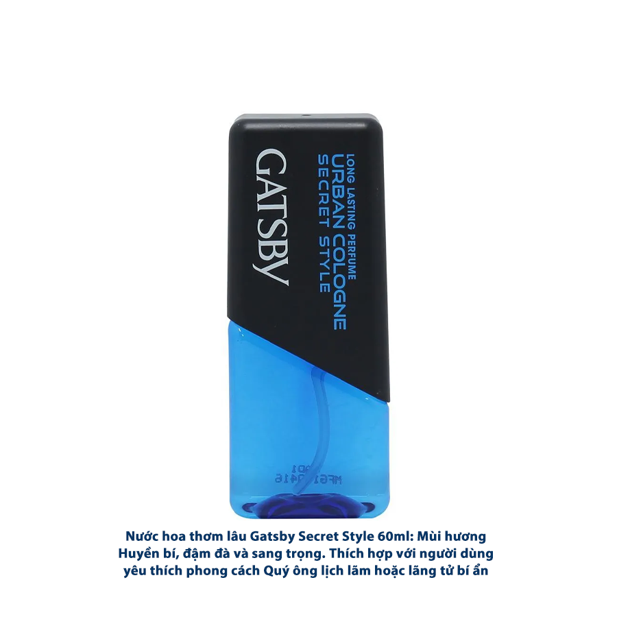 Nước Hoa Nam Secret Style Gatsby 60Ml