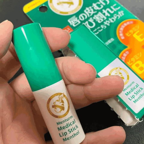 SON DƯỠNG BẠC HÀ DÀNH CHO MÔI KHÔ VÀ NỨT NẺ OMI MENTURM ( 3,2 G)