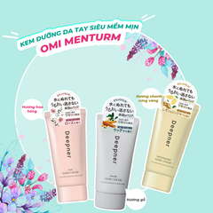 Kem dưỡng da tay siêu mềm mịn Deepner Omi Menturm  40g
