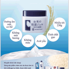 Kem dưỡng ẫm , làm trắng da white moisture gel cream 230g
