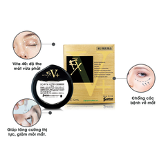 Nước nhỏ mắt Sante FX Neo 12ml màu vàng