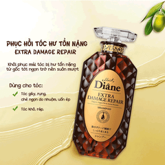 Cặp dầu gội xả phục hồi tóc hư tổn nặng Moist Diane Extra Damage Repair Nhật Bản 450ml